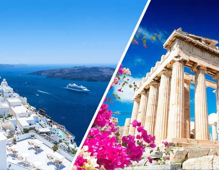 Combiné Athènes, île de Paros et île de Santorin - 1