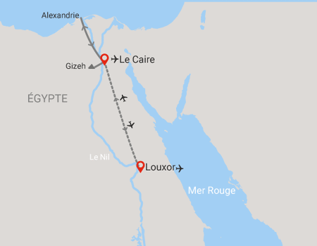 Combiné circuit et hôtel Les joyaux du Nil 5* - 2