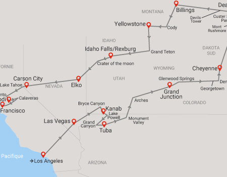 Circuit L'Ouest Américain Classique et les Rocheuses - 2