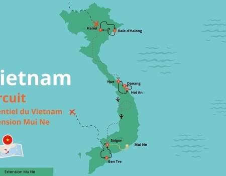 Circuit Privatif l'Essentiel du Vietnam et extension à Mui Ne - 2