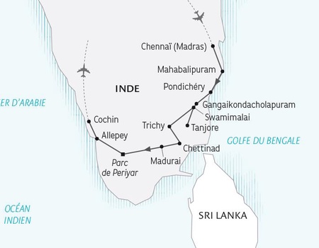 Majestueuse Inde du Sud (petit groupe - 6-12 pers.) - 1
