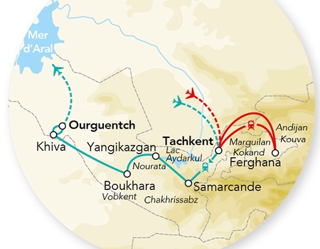 Splendeurs d'Ouzbékistan 12J/10N - 2026 - 2