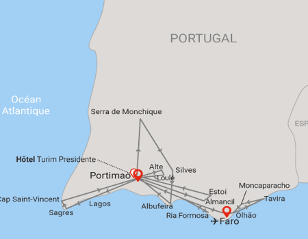 Circuit Douceur Océane d'Algarve **** - 2