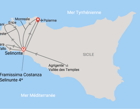 Circuit Incontournables de Sicile, logement au Framissima Costanza Selinunte **** - 2