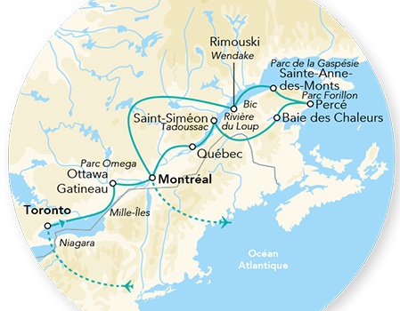 Merveilles du Canada & Gaspésie 14J/12N - 2027 - (Flex) - Toronto, Canada - Image 2