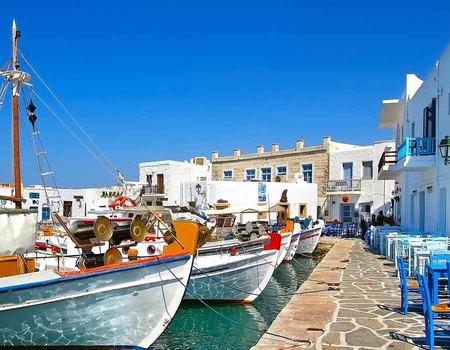 Combiné dans les Cyclades depuis Santorin - Santorin, Mykonos, Naxos et Paros en 3*