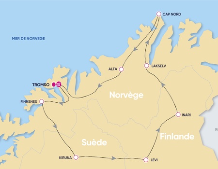 Autotour Les 3 Laponies sous le soleil de minuit - 2