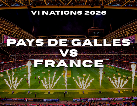 Tournoi des VI Nations - Match Rugby Pays de Galles v France avec séjour hôtel 4* - 1
