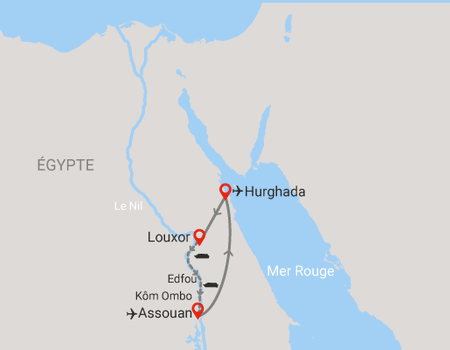 Combiné croisière et hôtel Découverte de la mer rouge et du Nil 4* - 2