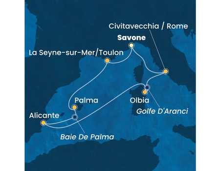 Croisière Méditerranée à bord du Costa Pacifica - 4