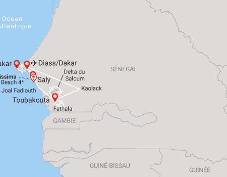 Circuit Beautés du Sénégal et Extension Framissima Palm Beach - 2