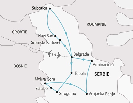 La Serbie, au coeur des Balkans