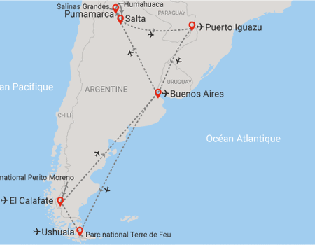 Circuit L'Argentine des grands espaces + pré-tour Ushuaia et El Calafate (maximum 16 participants) - 2