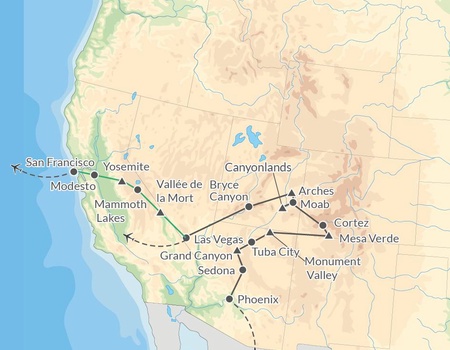 Autotour Parcs Mythiques de l'Ouest - Explorateur - SUP - 15J/13N - Phoenix, Etats-Unis - Image 2