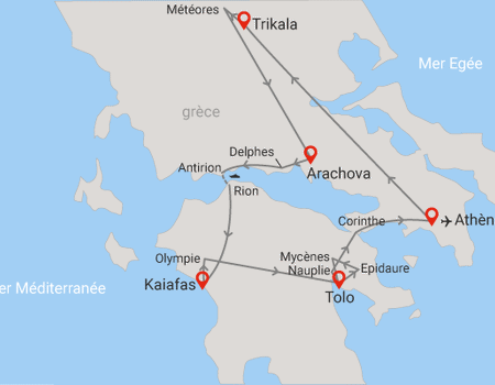 Circuit Grand Tour de Grèce (en petit groupe) 4* - 2