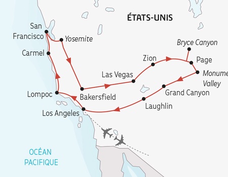 La Californie, l'Ouest Américain - 3