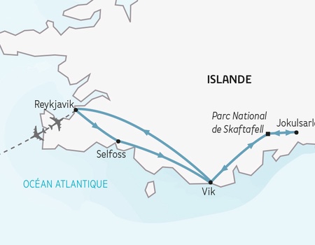 Circuit Saga Islandaise & Aurores Boréales