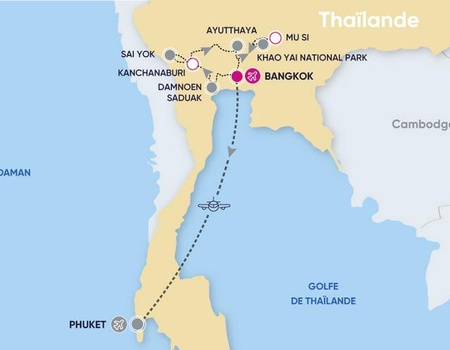 Trésors authentiques du Siam 4* & séjour Ôclub Select Barcelo Coconut Island 5* - 2