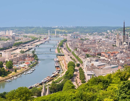 Séjour au coeur de Rouen avec piscine chauffée et verre de bienvenue - 4*
