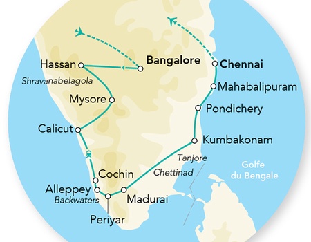 Merveilles de l'Inde du Sud 15J/12N - 2