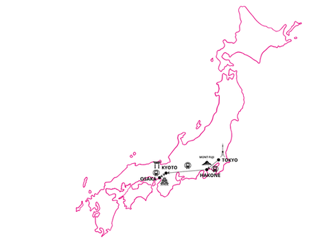 Ohayo Nippon, Du Mont Fuji à la Baie d'Osaka - 2