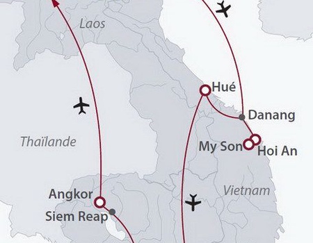 LA GRANDE TRAVERSEE DE L'INDOCHINE - 1