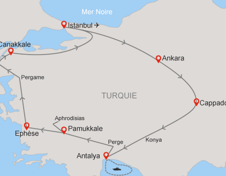Circuit Grand tour de Turquie ***** - 2