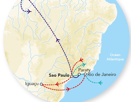 Séjour aux Chutes d'Iguaçu & Splendeurs du Brésil & Séjour Amazonie 15J/12N - 2026 - 3