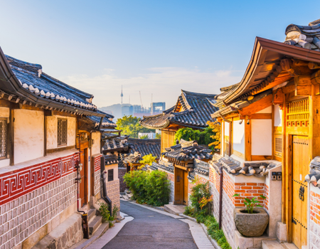 Combiné Japon-Corée, Les Trois Cités Légendaires - Corée du Sud, Asie - Image 1