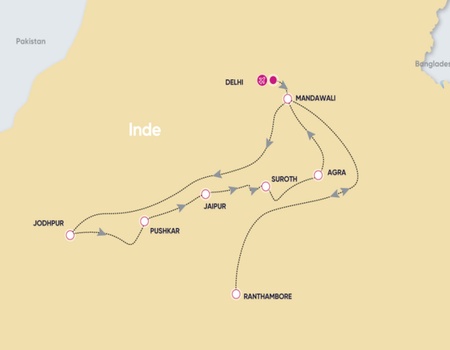 Ôcircuit Evasion - Inde du Nord, palais & safari - Chennai, Inde - Image 2