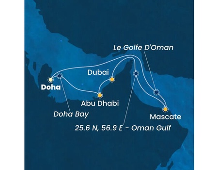 Croisière Emirats Arabes Unis, Oman à bord du Costa Smeralda - 5