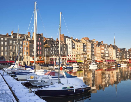 Week-end avec plateau de fruits de mer dans le vieux Honfleur - 3*