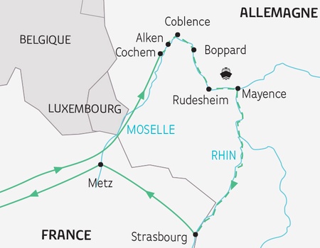 Croisière Rhin et Moselle - Strasbourg, Nord & Est - Image 2