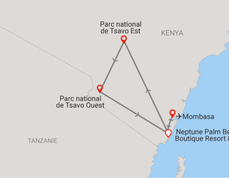 Combiné circuit et Hôtel Neptune Palm Beach Boutique Resort & Spa 4* avec 2 nuits Tsavo Est / Ouest - 2