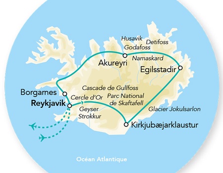 Circuit Splendeurs de l'Islande en Eté - 8J/7N - 2026 - 2