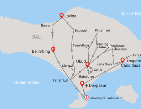 Circuit Traditions et culture balinaise en privatif et extension au Mövenpick Resort & Spa Jimbaran ***** - 2