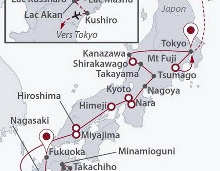 LA GRANDE TRAVERSEE DU JAPON EXT HOKKAIDO - 1