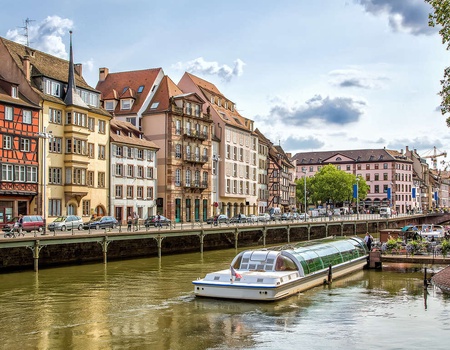 Séjour découverte avec croisière en bateau-promenade à Strasbourg - 4*