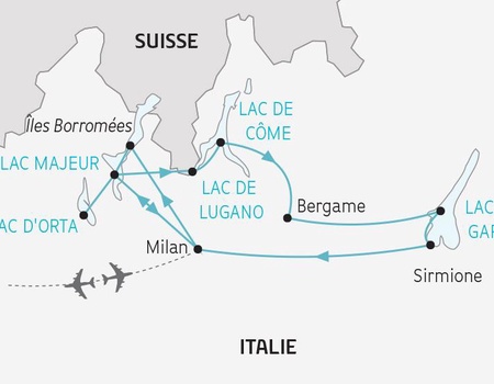 Circuit L'essentiel des Lacs Italiens - 1