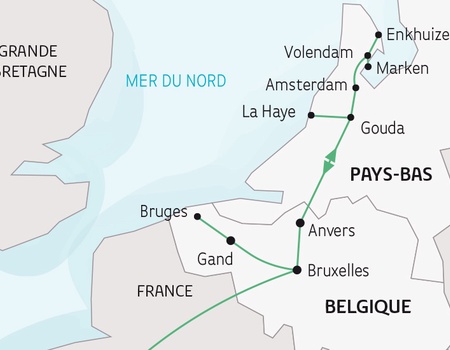 Circuit La Hollande et la Belgique, le Coeur de l'Europe - 2