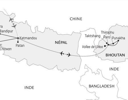 Du Népal au Bhoutan, les trésors de l'Himalaya (petit groupe 7-16 personnes) - 1