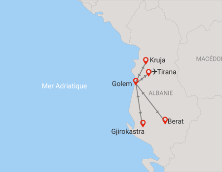 Circuit Couleurs d'Albanie, logement Framissima Fllad Resort 5* - 2