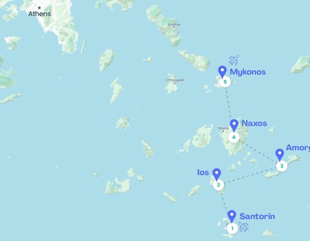 Combiné Santorin, Ios, Amorgos, Naxos & Mykonos en 3* - Santorin (île de), Grèce - Image 2