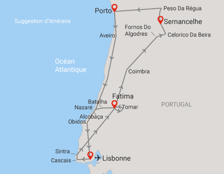 Autotour Sur les routes du Portugal authentique **** - 2