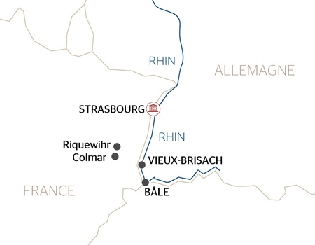 Croisière Féerie des marchés de noël en Alsace et en Suisse au fil du Rhin (formule port/port) - Strasbourg, Nord & Est - Image 5