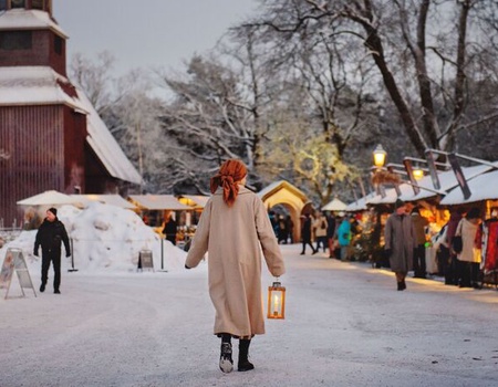Autour de Noël : de Stockholm à la Laponie Suédoise