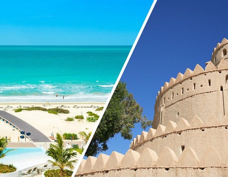 Combiné Abu Dhabi Plage et Al Ain Désert