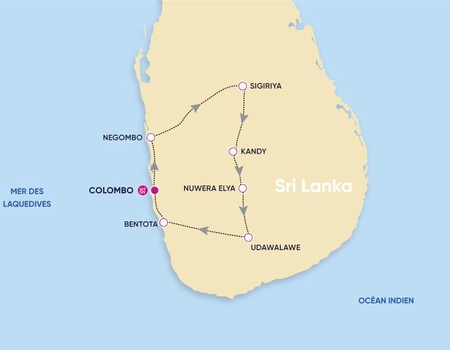 Circuit Merveilles de Ceylan 3*/4* - 2