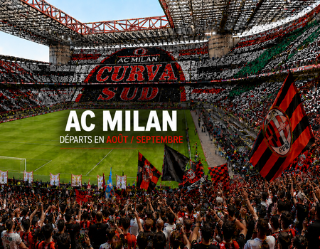 Match foot AC Milan – Août/Septembre 2026 avec Hôtel 4* - Milan, Italie - Image 1
