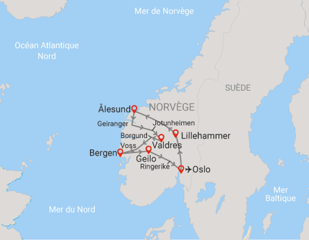 Circuit La vie est un long fjord tranquille 3* - 2